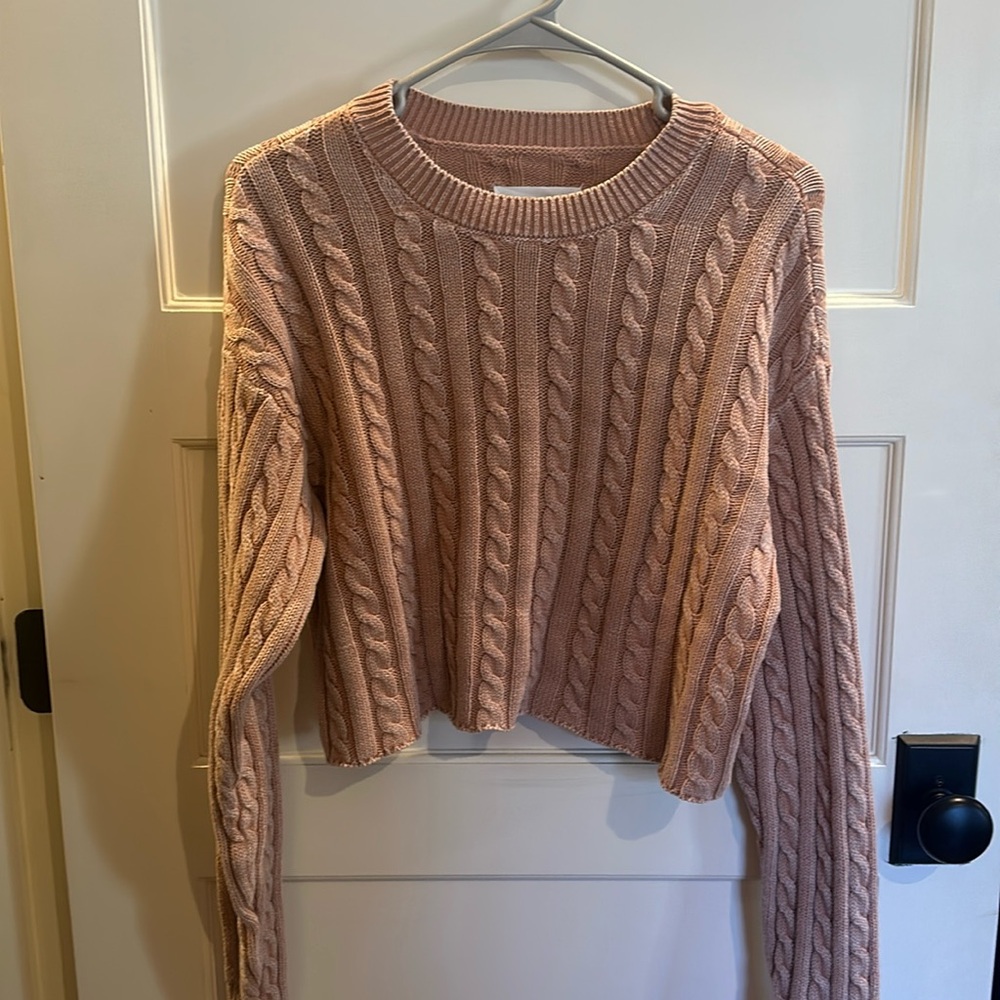 Aerie cropped sweater